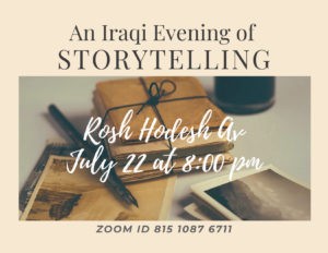 Iraqi Storytelling Evening