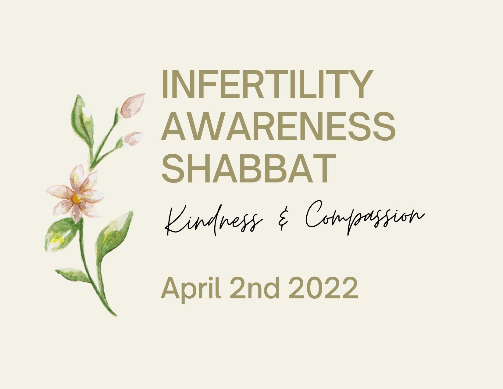 Awareness of Infertility Shabbat