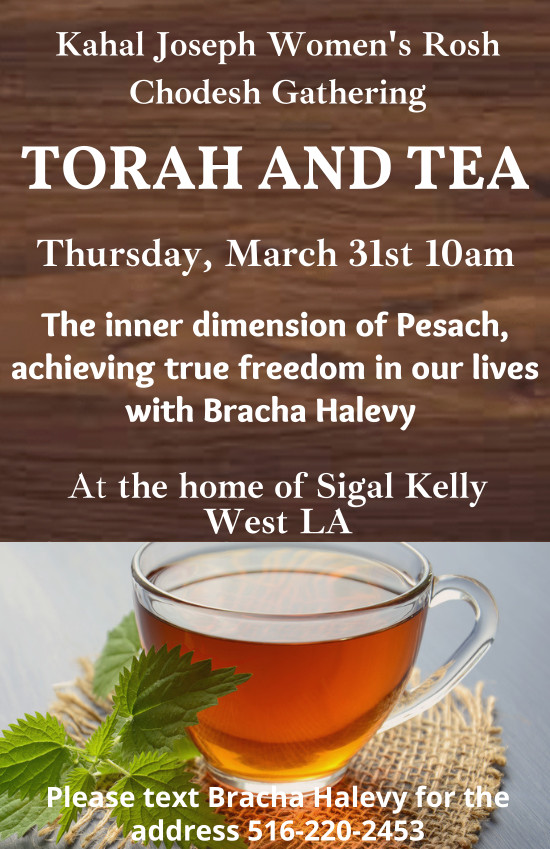 Tea and Torah